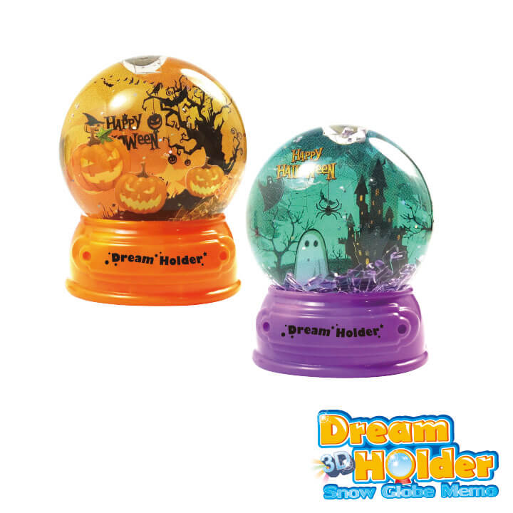 3D Dream Holder Snow Globe Memo Halloween Series F6106-11DDB