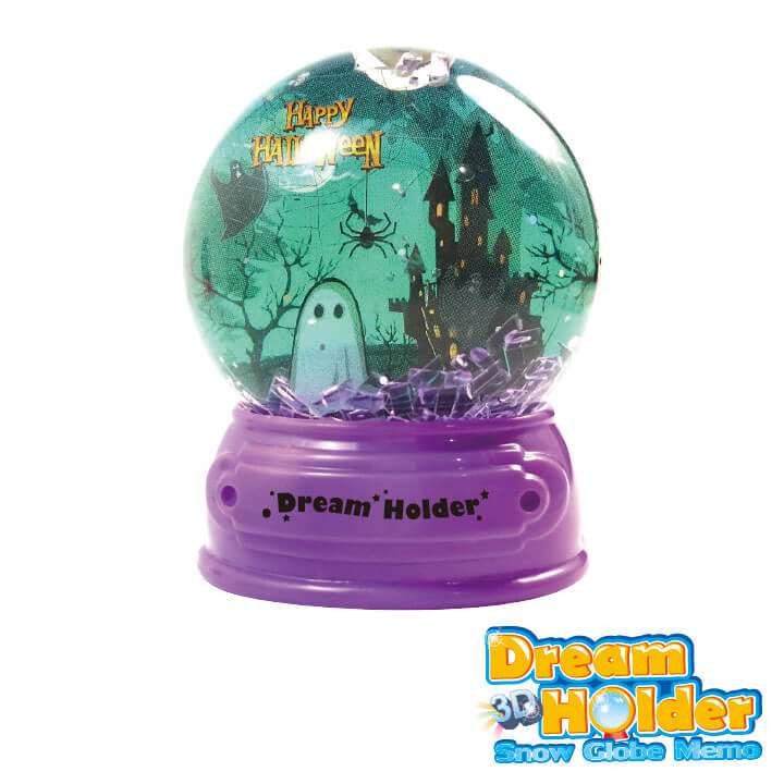 3D Dream Holder Snow Globe Memo Halloween Series F6106-11DDB
