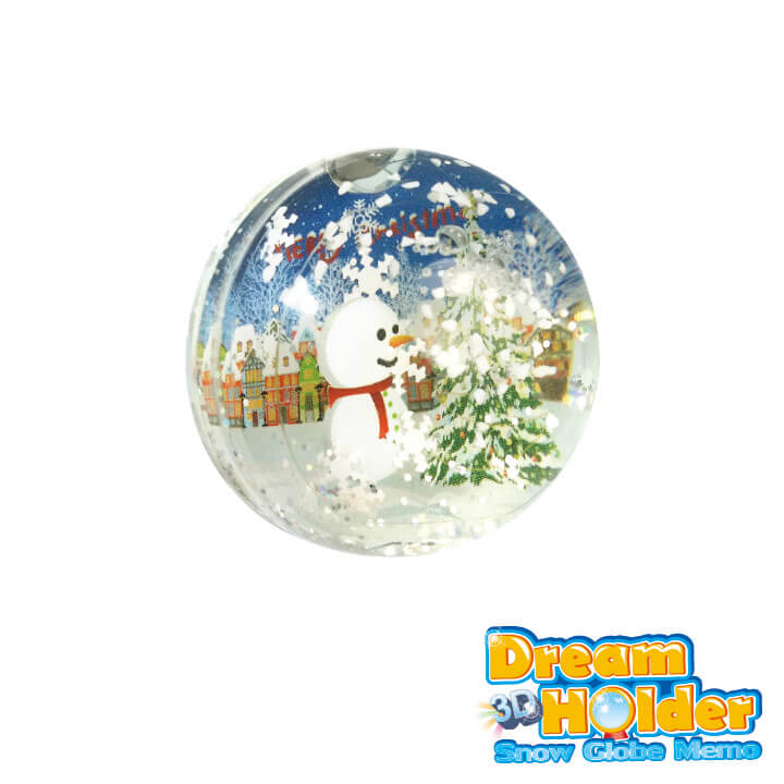 3D Dream Holder Water Globe Memo Christmas Series F6106-18AAD