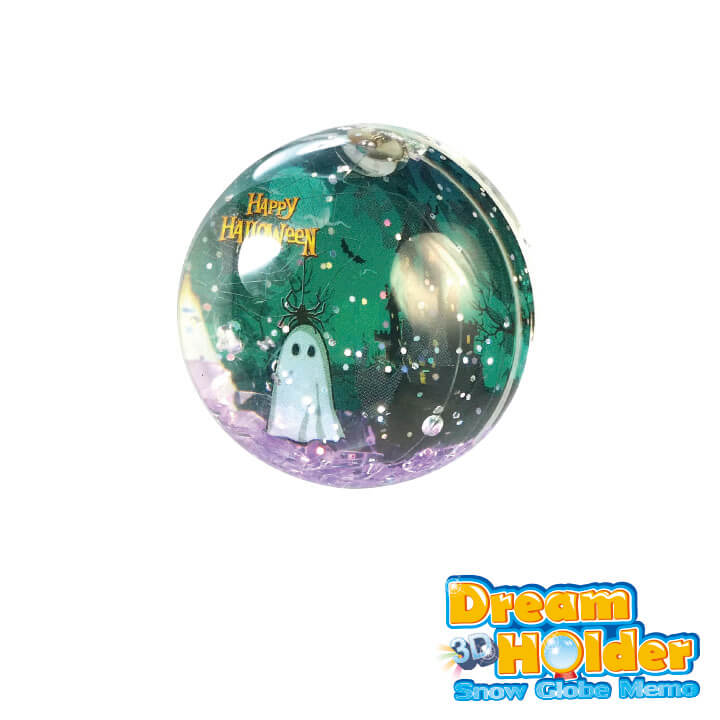 3D Dream Holder Water Globe Memo Halloween Series F6106-18DDD