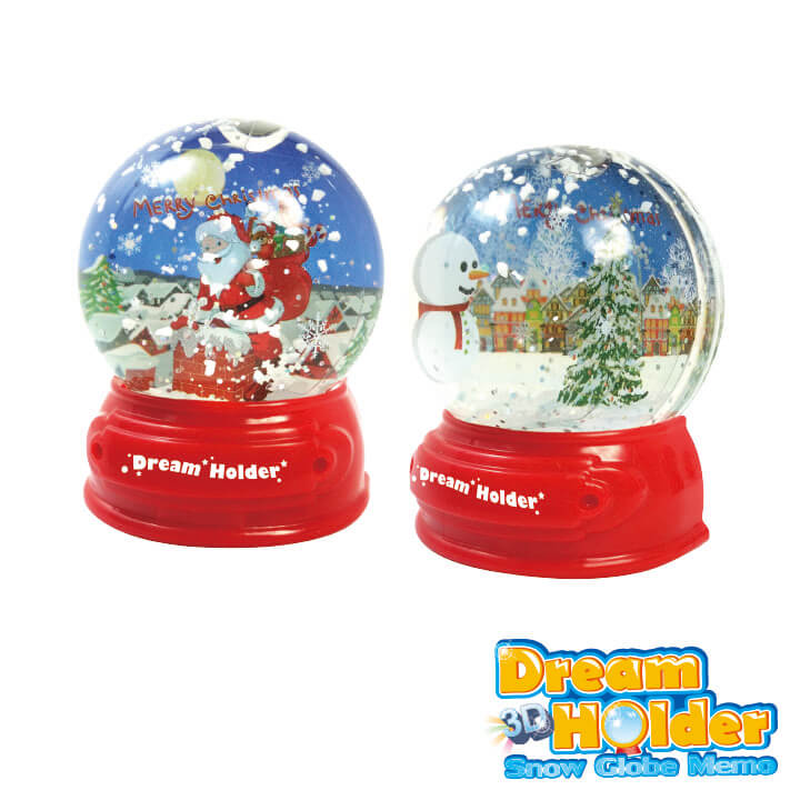 3D Dream Holder-Light up Snow Globe Memo Christmas Series F6106-19AAD