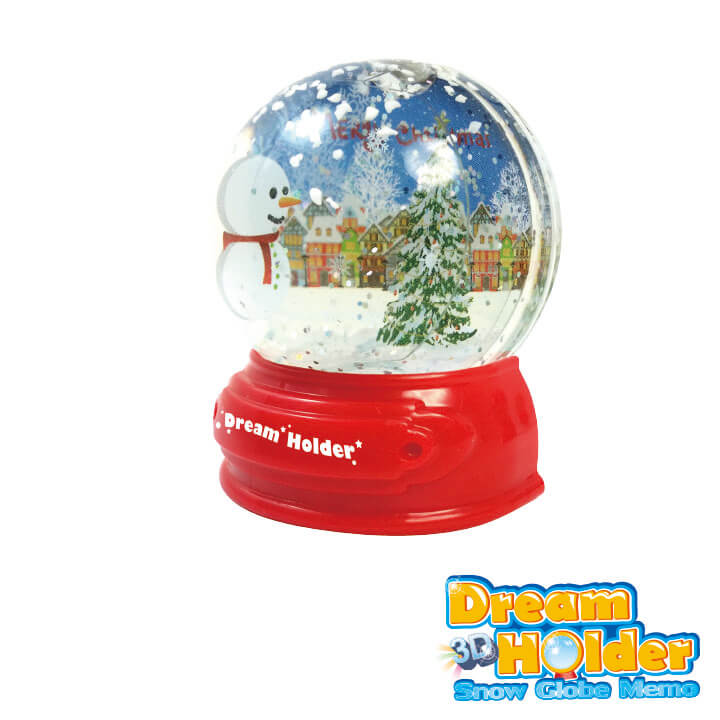 3D Dream Holder Snow Globe Memo Christmas Series F6109-19AAB