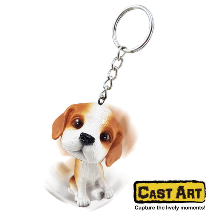 Cast Art Rocking Keychain Puppy Series F8L009-0AAD