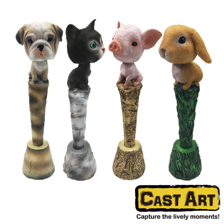 Cast Art Nodding Pen Baby Pet Series F8O005-0EEP