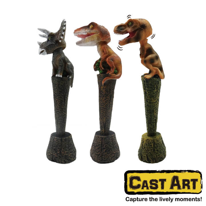 Cast Art Nodding Pen Dinosaur Series F8O005-1BBP