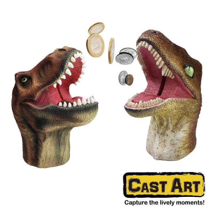 Cast Art Money Box Dinosaur Series F8O007-1AAD