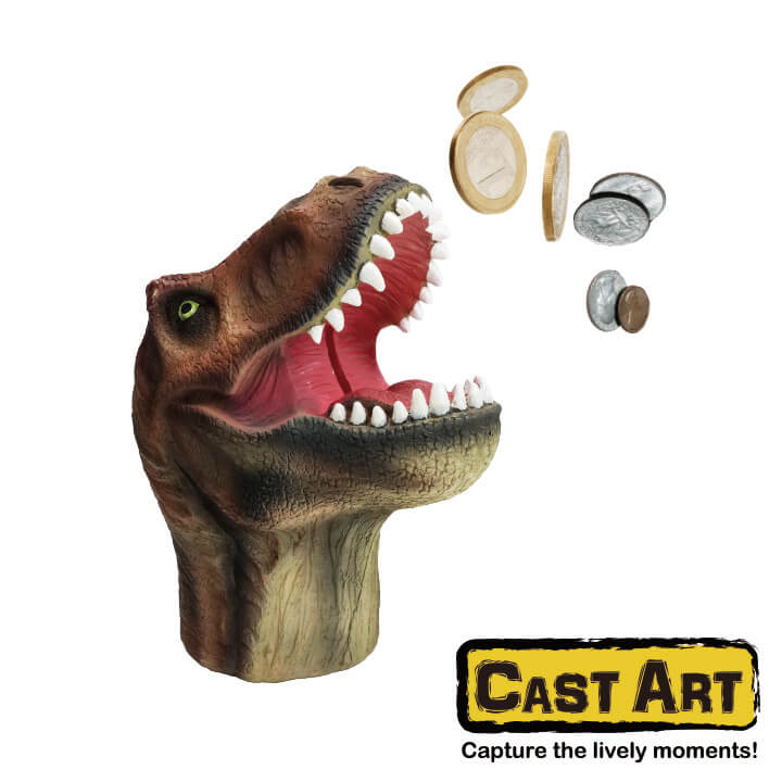 Cast Art Money Box Dinosaur Series F8O007-1AAD