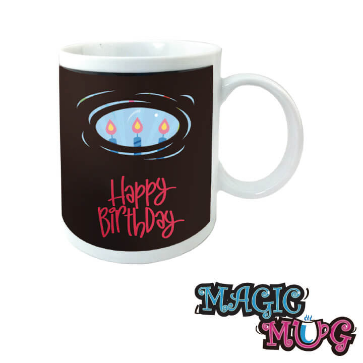 Magic Mug Change Color Cup Birthday Series F8O011-0EED