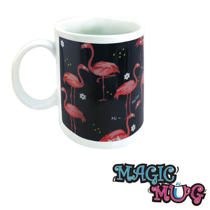 Magic Mug Change Color Cup Flamingo Series F8O011-0IID