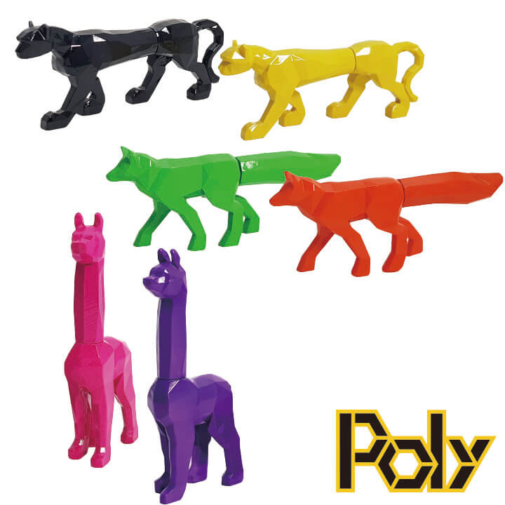 Cast Art Poly Resin Pen Animal Series F8O015-0EEP