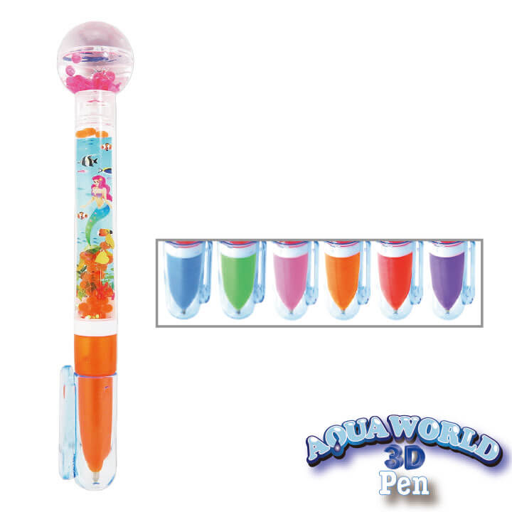 Aqua World Globe Pen Mermaid Series FY2-F017-B