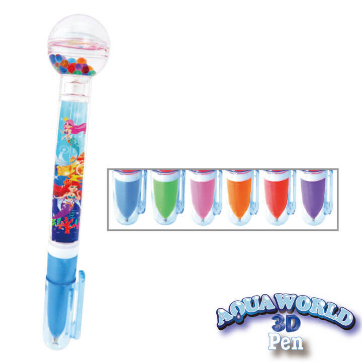 Aqua World Globe Pen Mermaid Series FY2-F017-C