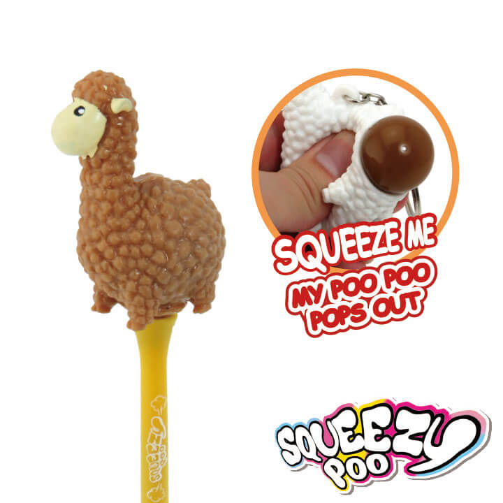 Squeezy Poo Pen Llama Alpaca Series Animal Pens FY2-F024