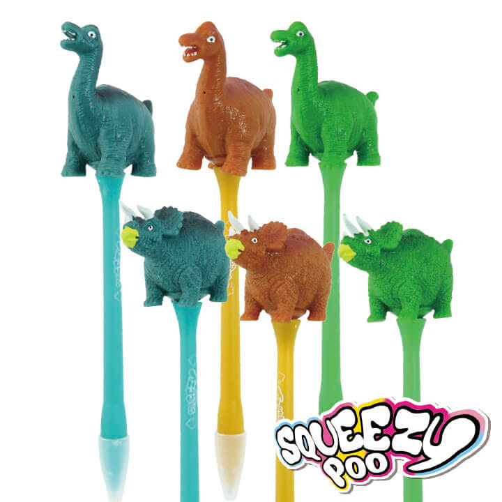 Squeezy Poo Pen Dinosaur Series Toy Pens FY2-F027