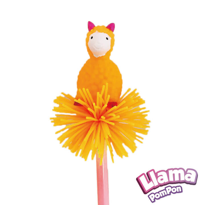 Llama Pompon Pen FY2-F028-A