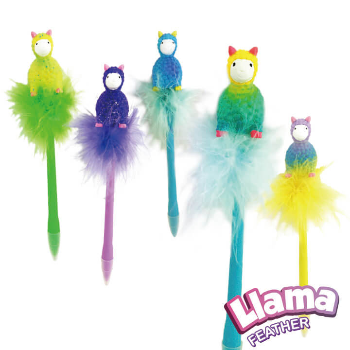 Llama Feather Flash Pen Rainbow Starry Series FY2-F029-B
