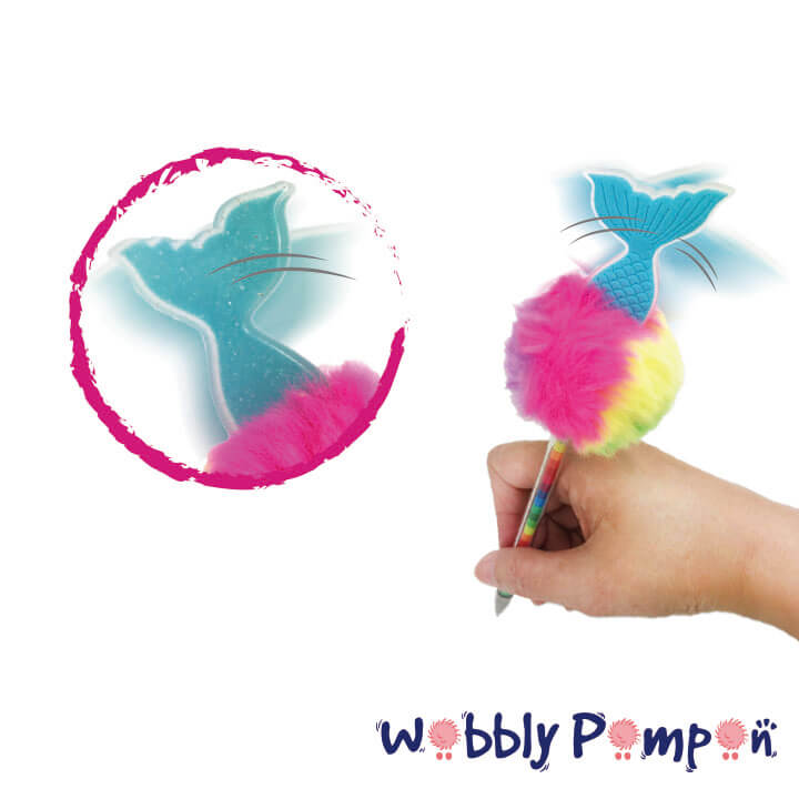 Wobbly Pompon Pen Pen Design FY2-F046
