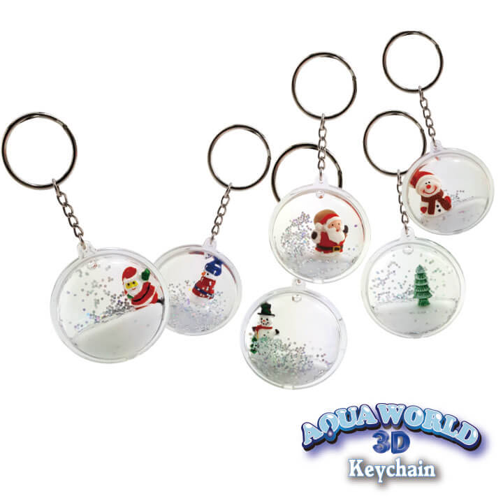 Aqua World Keychain Christmas Series Gift Ideas FY4-F013-D