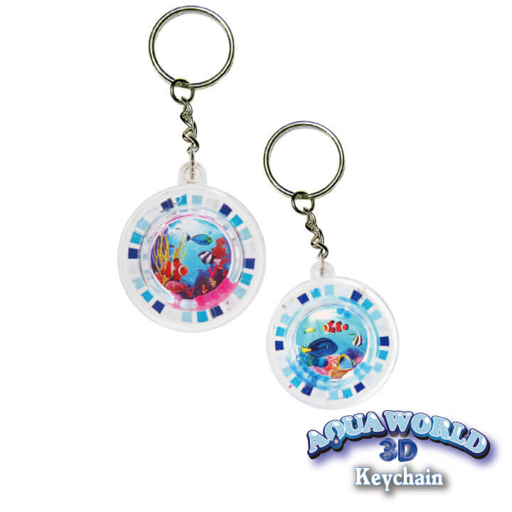 Aqua World Keychain Liquid Lifebuoy Ocean FY4-F023-A