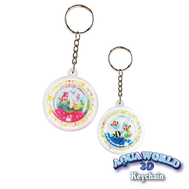 Aqua World Keychain Liquid Lifebuoy Mermaid FY4-F023-C