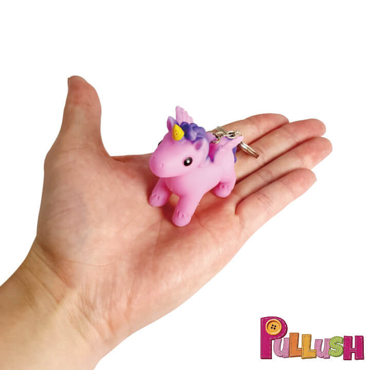 Pullush Soft Keychain Unicorn Series FY4-F026-P