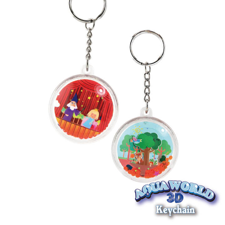 Aqua World Keychain Fairy Tale Series Novelty Keychain FY4-F027-E