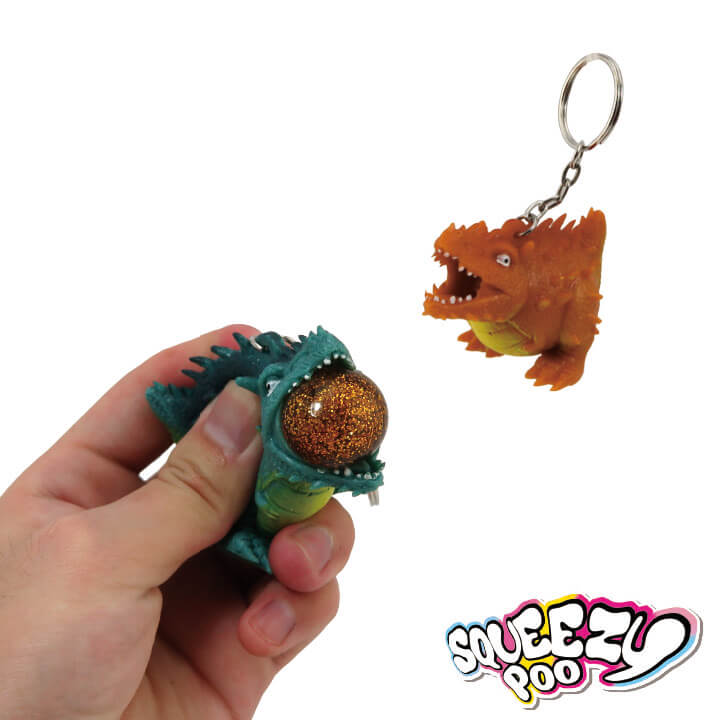 Squeezy Poo Keychain Variant T-Rex Series FY4-F044