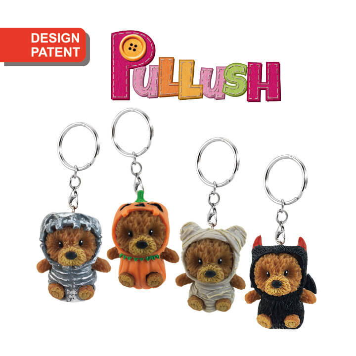 Pullush Soft Keychain Costume Horror Series FY4-F050-H