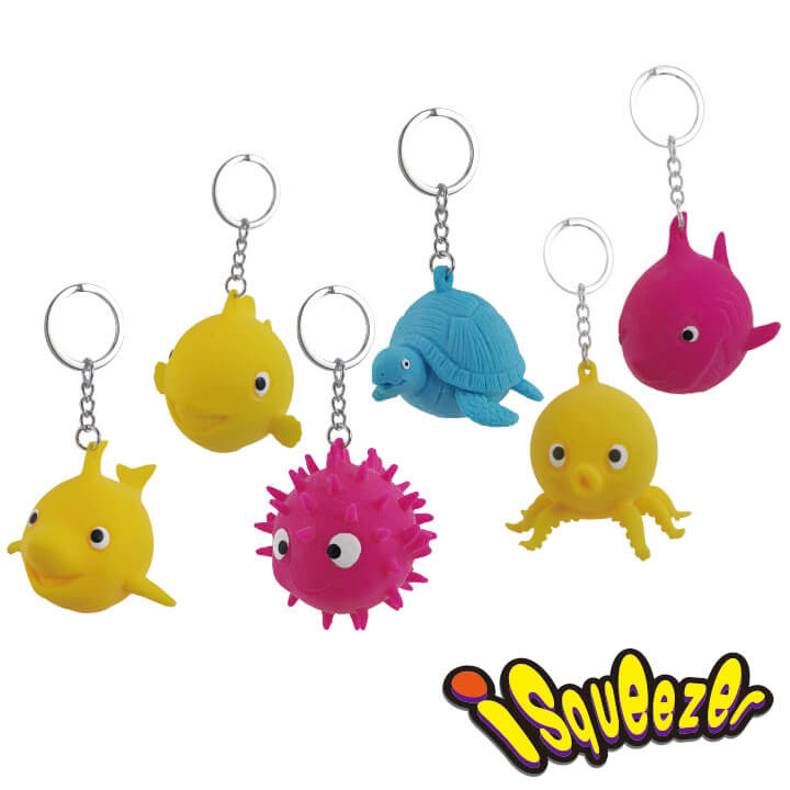 iSqueezer Keychain Super Lightweight Clay Ocean Series FY4-F068-A