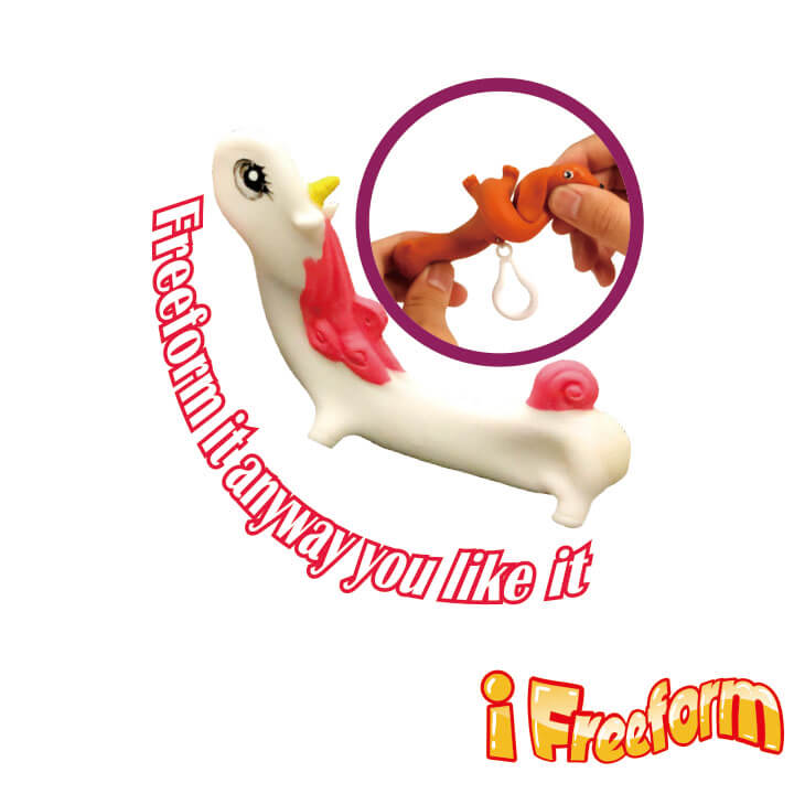 iFreeform Keychain Unicorn Series FY4-F070-B