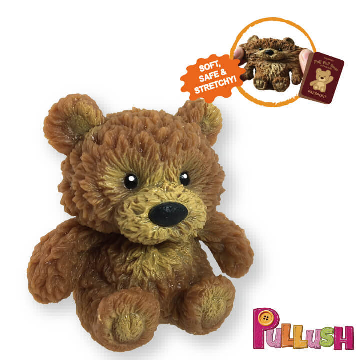 Pullush Soft toy Bear Series Bear Wear Keychain FY5-F014