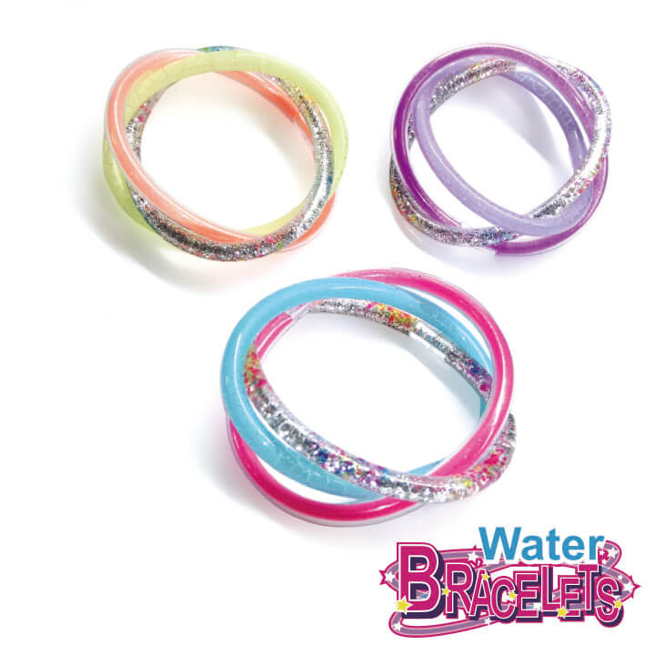 Water Bracelets-3 Pastel Rings Set FY5-F020-B