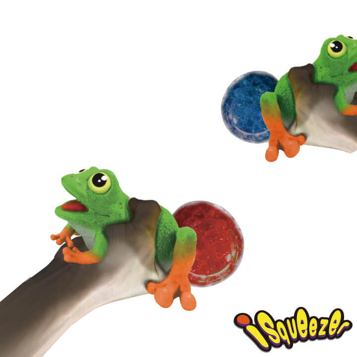 iSqueezer Tree Frog Lays Eggs Squishy Frog FY5-F024-A - FOLUCK-Novelty toys