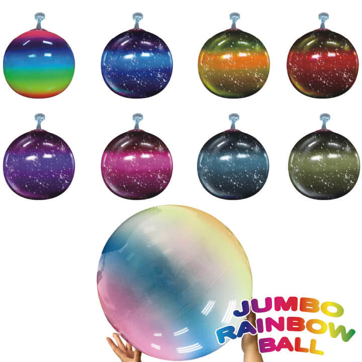 Jumbo Rainbow Ball Rainbow Starry Colors FY5-F072