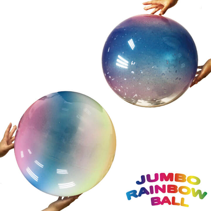 Jumbo Rainbow Ball Rainbow Starry Colors FY5-F072