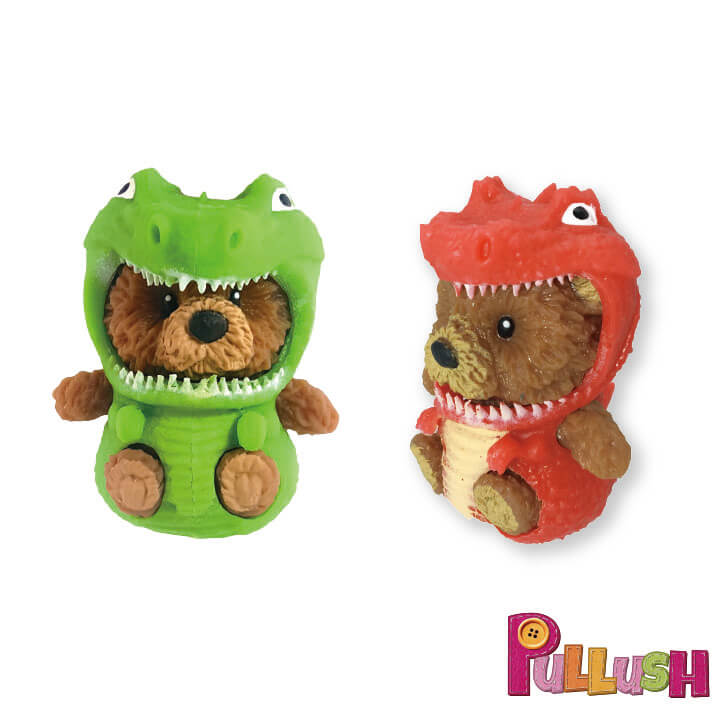 Pullush Soft toy Stretchy toy Costume Bear Dino FY5-F104-G