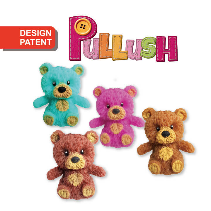 Pullush Soft Toy Little Bear Series FY5-F106-A