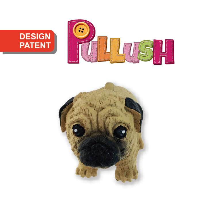 Pullush Soft Toy Pug Series Fy5 F106 D