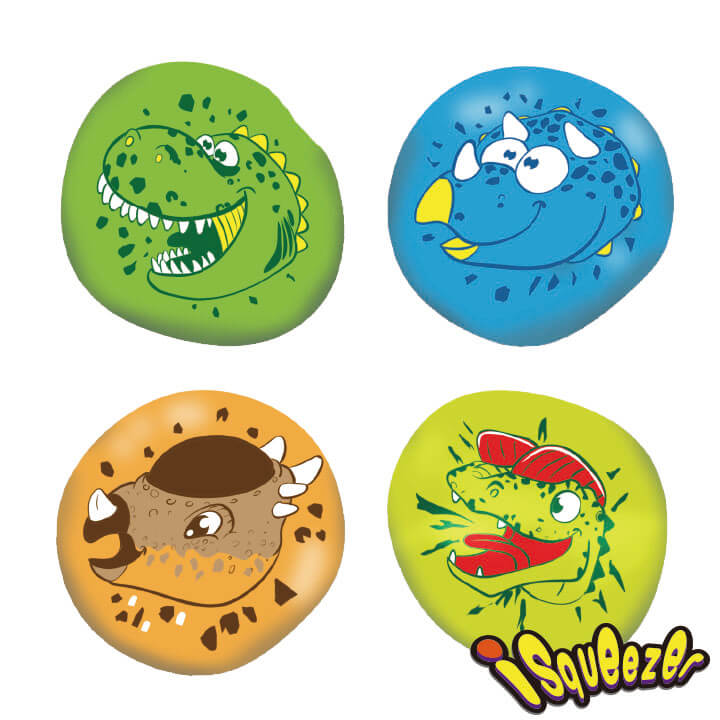 iSqueezer Sticky Ball Dinosaur Series FY5-F126-A