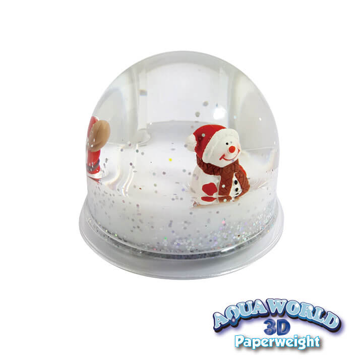 Aqua World 3D Pen Holder Paperweight Christmas series FY6-F015