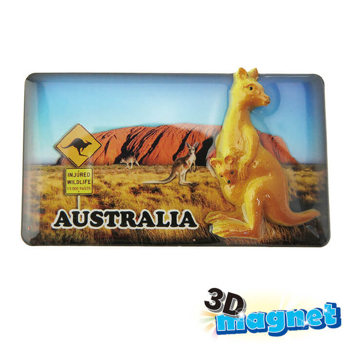 3D Epoxy Magnet Australia Series FY8-F027-A