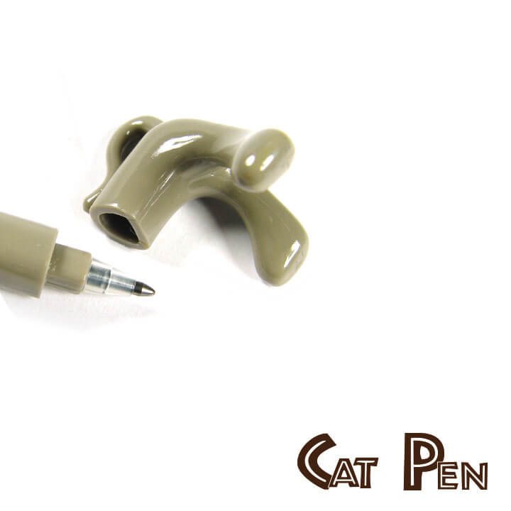 Cat Pen with Flocking Cute Pen Y2-F064-F