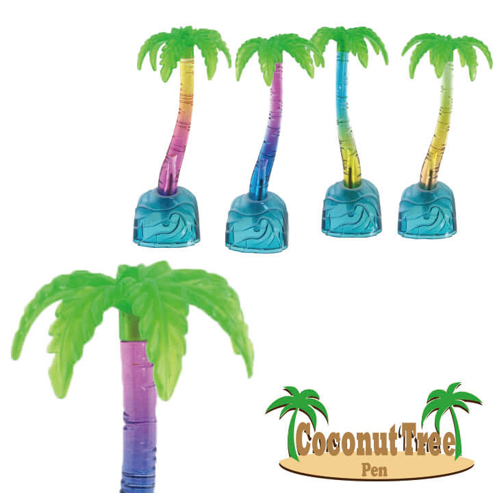 Coconut Tree Pen Gradient Color Unique Pens Y2-F561-G