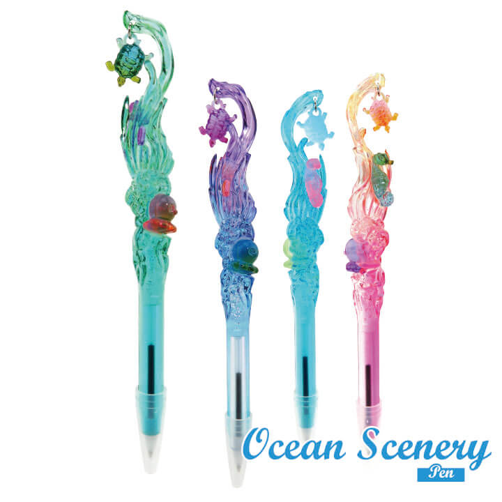 Ocean Scenery Pen Underwater Life Unique Pens Y2-F787-B