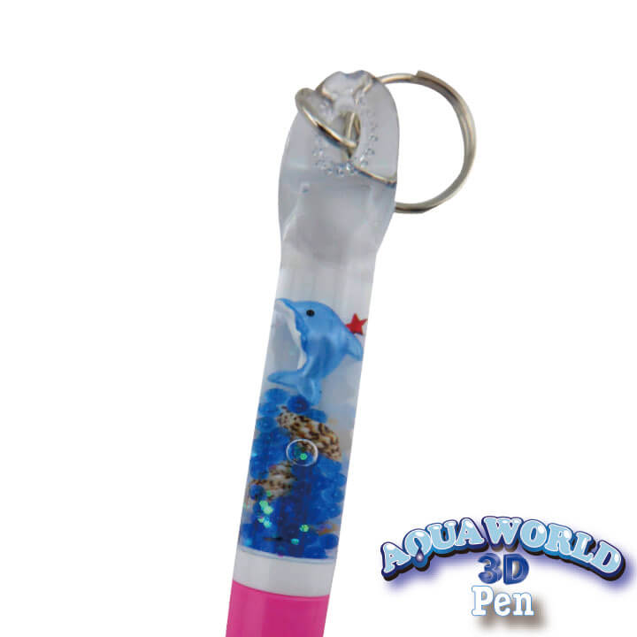 Aqua World Keychain Pen Dolphin Series Y2-F797