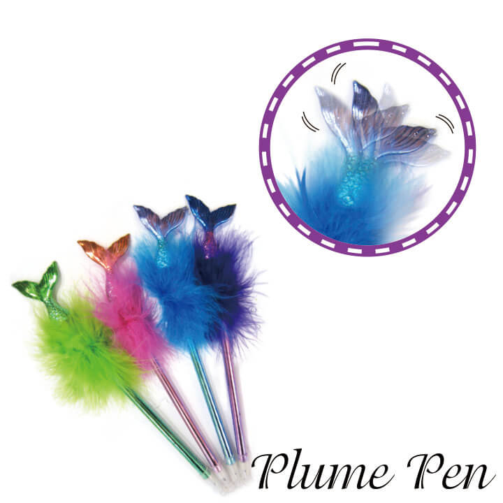 Plume Pen Mermaid Tail Y2-F811-B