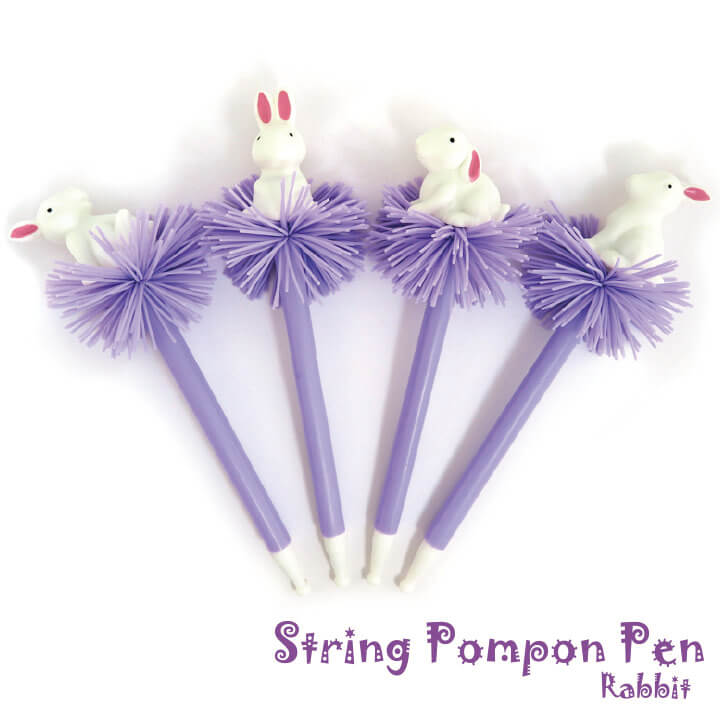 String Pompon Pen Rabbit Pen Y2-F860-B