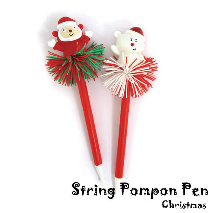 String Pompon Pen Christmas Pen Y2-F860-D