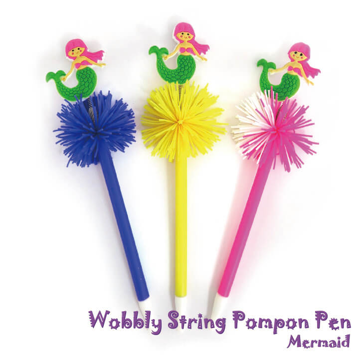 Wobbly String Pompon Pen Mermaid Y2-F882