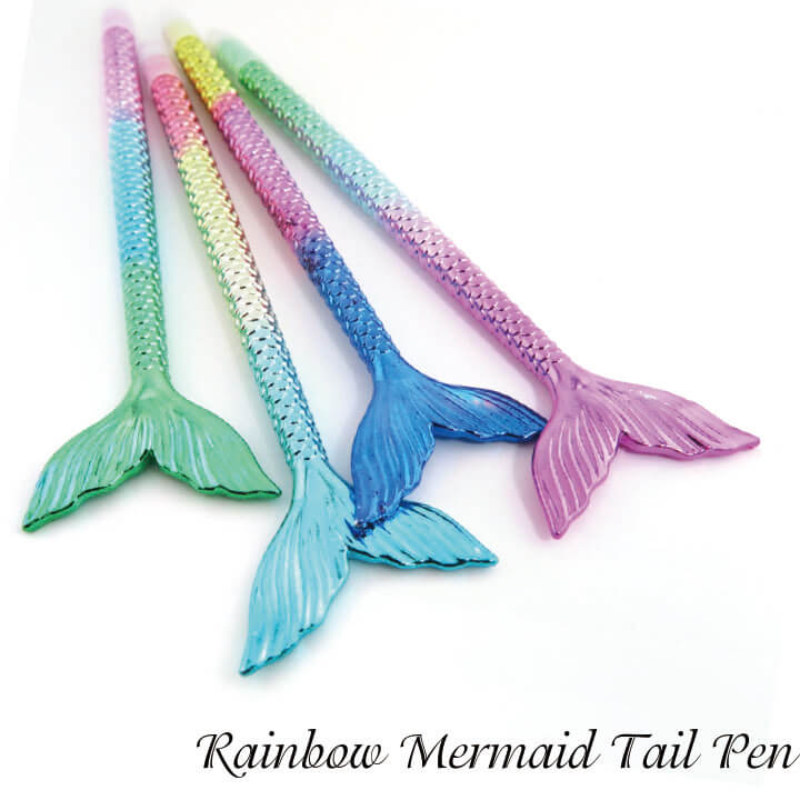 Rainbow Mermaid Tail Pen Y2-F900